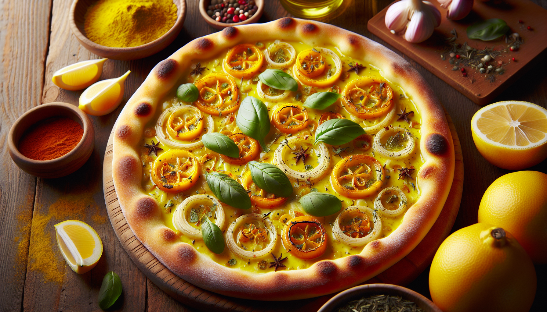 pizze giallo zafferano